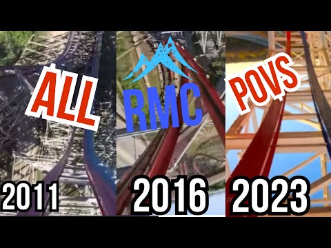EVERY RMC Coaster *POVS* (Evolution 2011-)