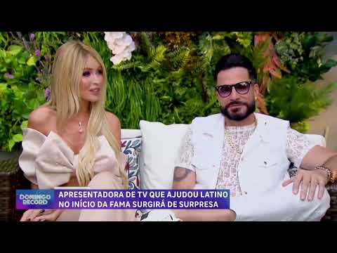 Latino apresenta nova namora Raffa Rarbbie, Conheça a história do casal | Domingo Record