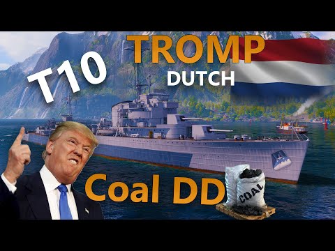 Т10 Dutch DD Tromp | 238K coal