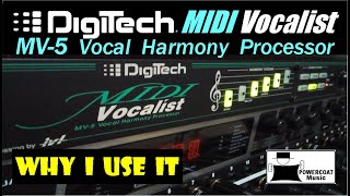 Video thumbnail for DigiTech MV-5 MIDI Vocalist Harmony Processor: Why and How I Use It by Powercoat Music