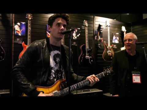 John Mayer PRS Press Conference at Winter NAMM 2017