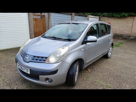 Walkround Video: 2006 Nissan Note 1.6 Automatic, 1 YR MOT, ULEZ COMPLIANT, FSH, HPI CLEAR,167K MILES