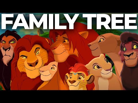 The Complete Lion King Family Tree