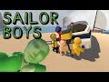 human fall flat sensual sailor boys