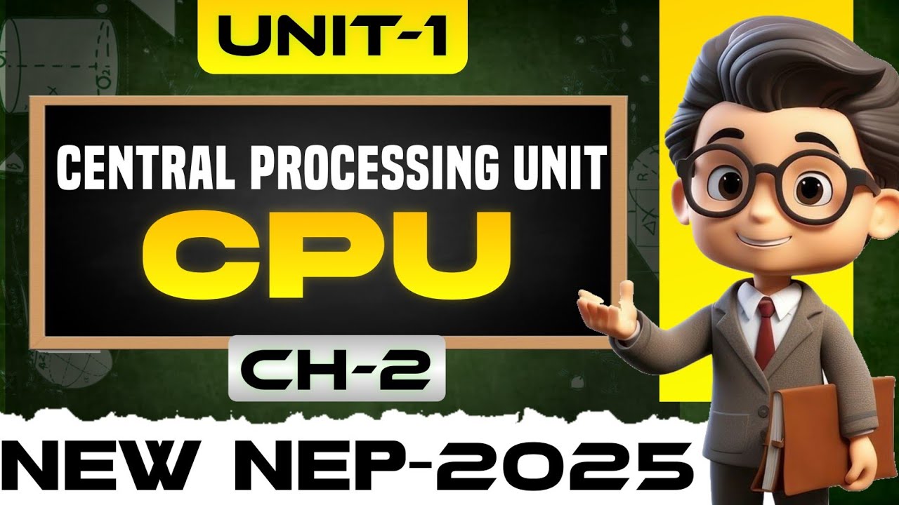 🧠 “CPU – The Real Brain of Computer | Unit 2 B.Sc Computer Science”