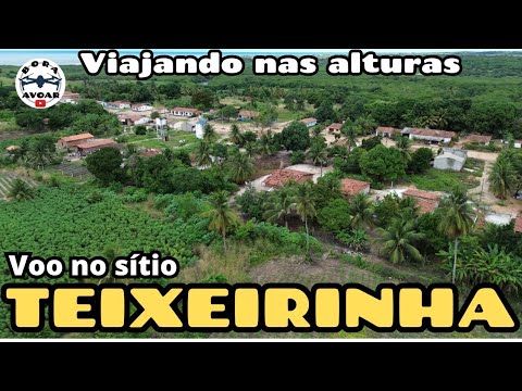 Passeio aéreo pelo SITIO TEIXEIRINHA no município de Pitimbu na Paraíba