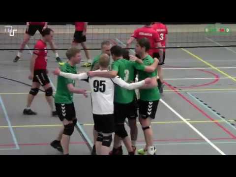 Volleybal Heren Beker Hoog 1/4 Finale: Emmen'95 H1 - Banzo / Side-Out H2 [25-02-2019]