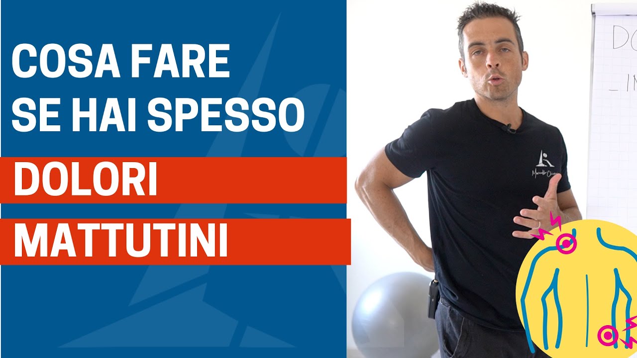 Ecco perchè hai sempre DOLORI AL RISVEGLIO (e cosa fare)