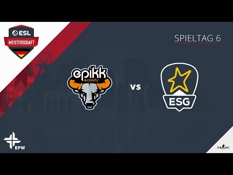 CS:GO - epikk eSport vs. Euronics Gaming - ESL Sommermeisterschaft 2019 - Tag 6