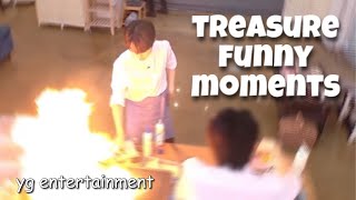 Treasure funny moments in nutshell (Try not to lau