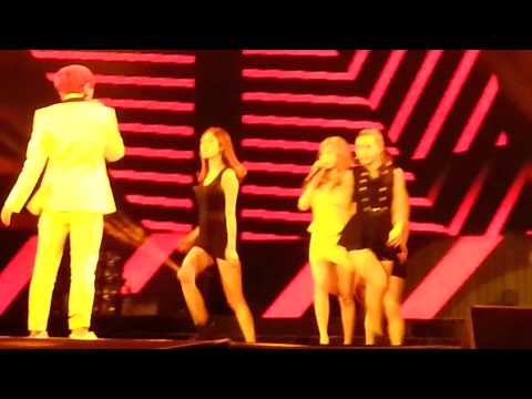 120811 Be4uty & the B2st in Macao_Trouble Maker (Beast賢勝 & 4minute泫雅)