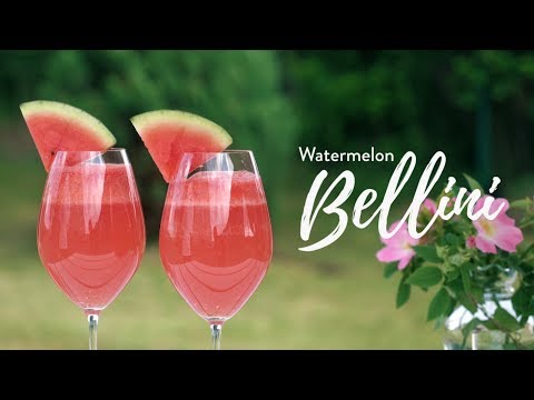 Drinktips: Watermelon Bellini
