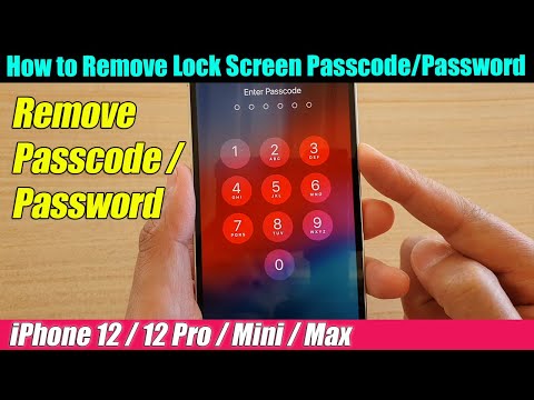 iPhone 12/12 Pro: How to Remove Lock Screen Passcode / Password