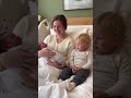 “Baby Meets Newborn Brother… and Isn’t Impressed! 😂👶💞”