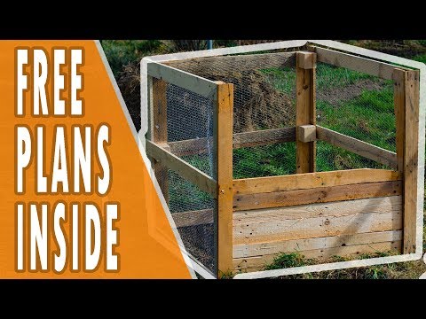 Compost Bin DIY - Plans Inside