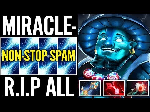 NonStop Spamming Electric Flashing Kaya Item Miracle Dota 2 Storm Spirit