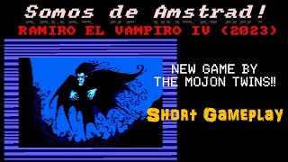 [Amstrad CPC] Ramiro el Vampiro and the Mystery of the Papyrus (The Mojon Twins, 2023)