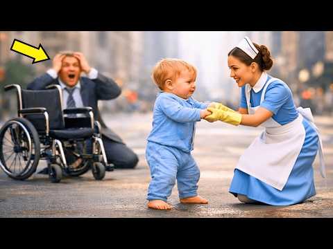 MILLONARIO LE DIO SOLO 4 DÍAS DE VIDA A SU HIJO LISIADO — PERO SU SIRVIENTA LO CAMBIÓ TODO