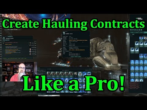 EVE Online - Create Hauling Contracts Like a Pro!