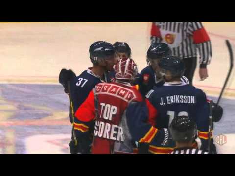 CHL 2014/2015 - Highlights: Djurgården Stockholm vs. PSG Zlín