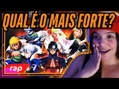 Rap dos Hokages (Naruto) - A VONTADE DO FOGO | 7MZ | NERD HITS ‬| REACT RAPHUMI
