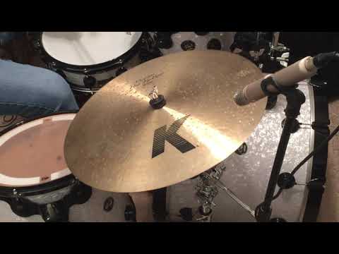 20” Zildjian K Custom Flat Top Ride