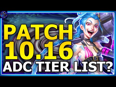 Patch Rundown 10.16 ADC TIER LIST? League Of Legends Let's Talk Jinx 193!