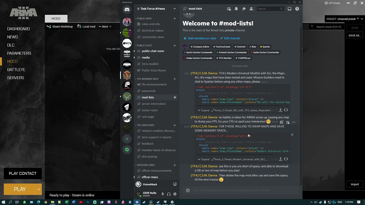 ARMA 3 Tutorial |  Mods Clean Up