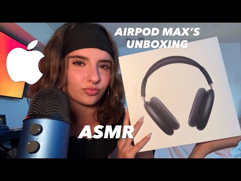 [ASMR] UNBOXING APPLE AIRPODS MAX🎧