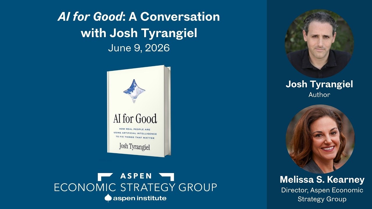 AI For Good: A Conversation with Josh Tyrangiel