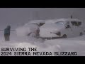Surviving HUGE Blizzard in Truckee California - Life in a 4x4 Van