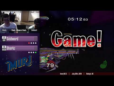 Imurj 2 - Sharkz (Ice Climbers) vs Siddward (Luigi) - Pools