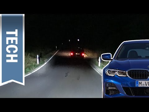 Laserlicht & adaptive LED-Scheinwerfer mit Selective Beam im 3er BMW (G20) im Test/Nachtfahrt