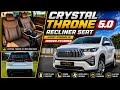 Toyota Innova Hycross Crystal Throne 5 0 Recliner Seat Upgrade Luxury Interior Modification