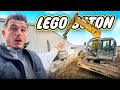 I M INSTALLING 80 TONS OF CONCRETE LEGO AT A CARPENTER S WORKSHOPS