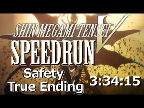 Shin Megami Tensei V Speedrun - True Neutral [3:34:15] 「真・女神転生Ｖ RTA」
