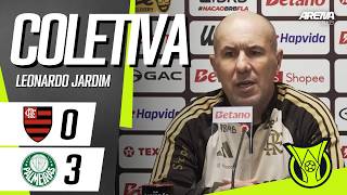 COLETIVA LEONARDO JARDIM | AO VIVO | Flamengo x Palmeiras - Brasileirão 2026