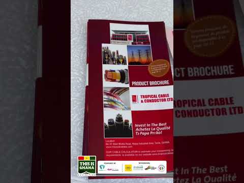 🔥 Made in Ghana & Built to Last! Tropical Cable & Conductor at This Is Ghana