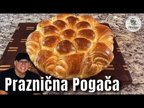 Kako napraviti mekanu i ukusanu prazničnu pogaču!