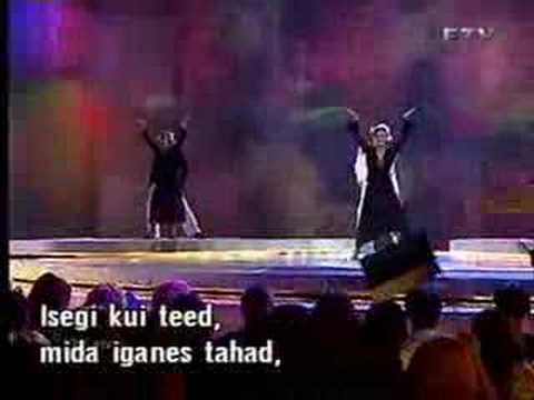 Eurovision Tallin 2002 winner Latvia I wanna
