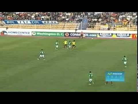 BOLIVIA 1 COLOMBIA 2 2do tiermpo 04 CLASIFICATORIAS  BRASIL 2014 111011