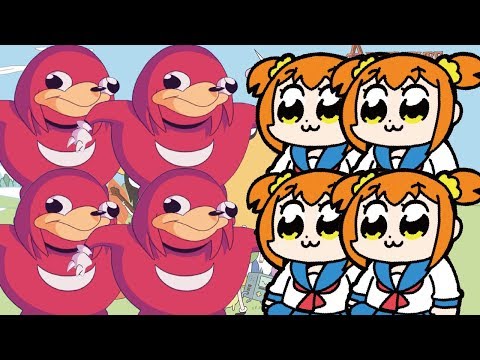 [M.U.G.E.N] Ugandan Knuckles (X4) VS Popuko (X4)...Do you know de way