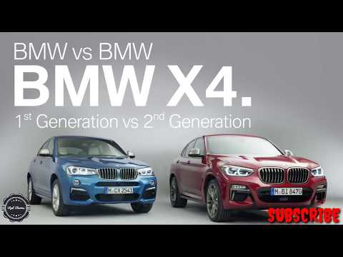 BMW X4  1st vs 2nd generation.