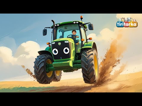 Berreg a traktor 🚜 | Vidám traktoros gyerekdal sok hangutánzással | Tiritarka