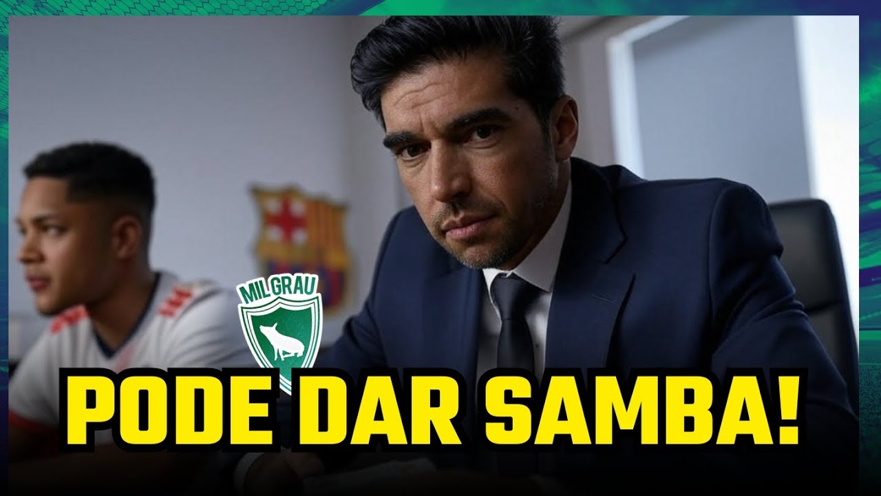 VEJA OS DETALHES: BARCELONA TOPA NEGOCIAR VITOR ROQUE! PALMEIRAS NO PÁREO!