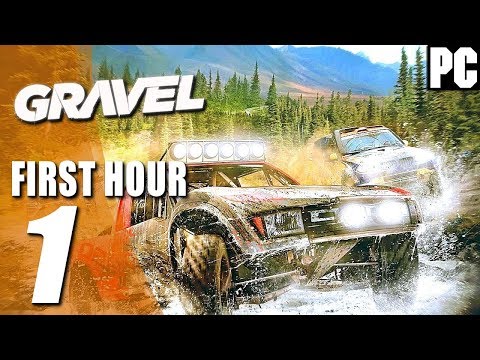 GRAVEL First Hour CAREER MODE Gameplay Walkthrough Part 1 PC 1080p 60fps - No Commentary