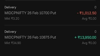 profile 13950 me se 9000 loss ho gaya mera _ nifty midcap  _ indraday trading _ India share market