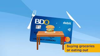 BDO Debit Card Info