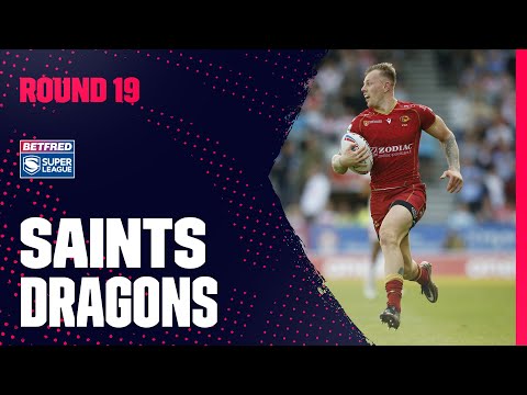 Highlights | St Helens v Catalans Dragons, Round 19, 2023 Betfred Super League