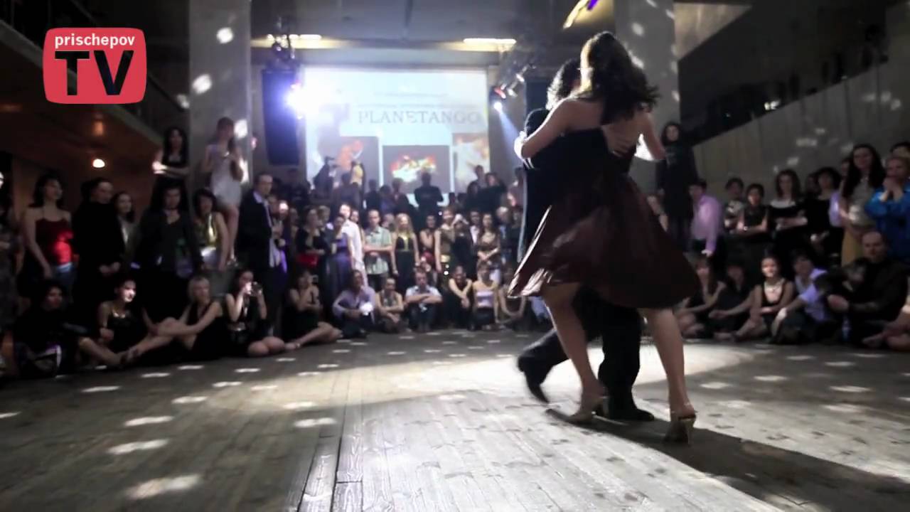 Diego El Pajaro Riemer and Maria Belen Guiachello, Russia, Moscow, "Planetango4",(3)